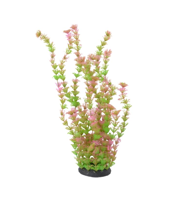 CNZ 15-Inch Artificial Aquarium Plant Tank Decoration, Green Beauty