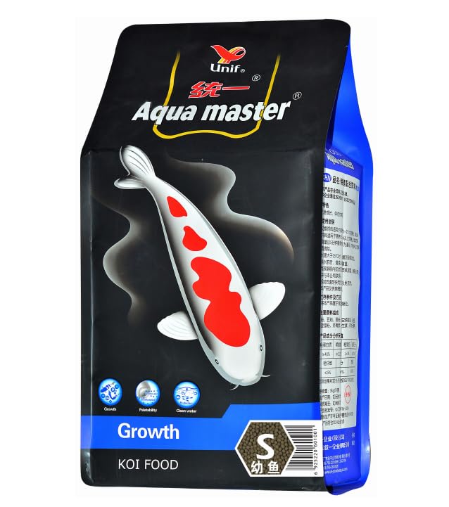 Aqua Master Koi Growth Fish Food Small Pellet, 11-Pound