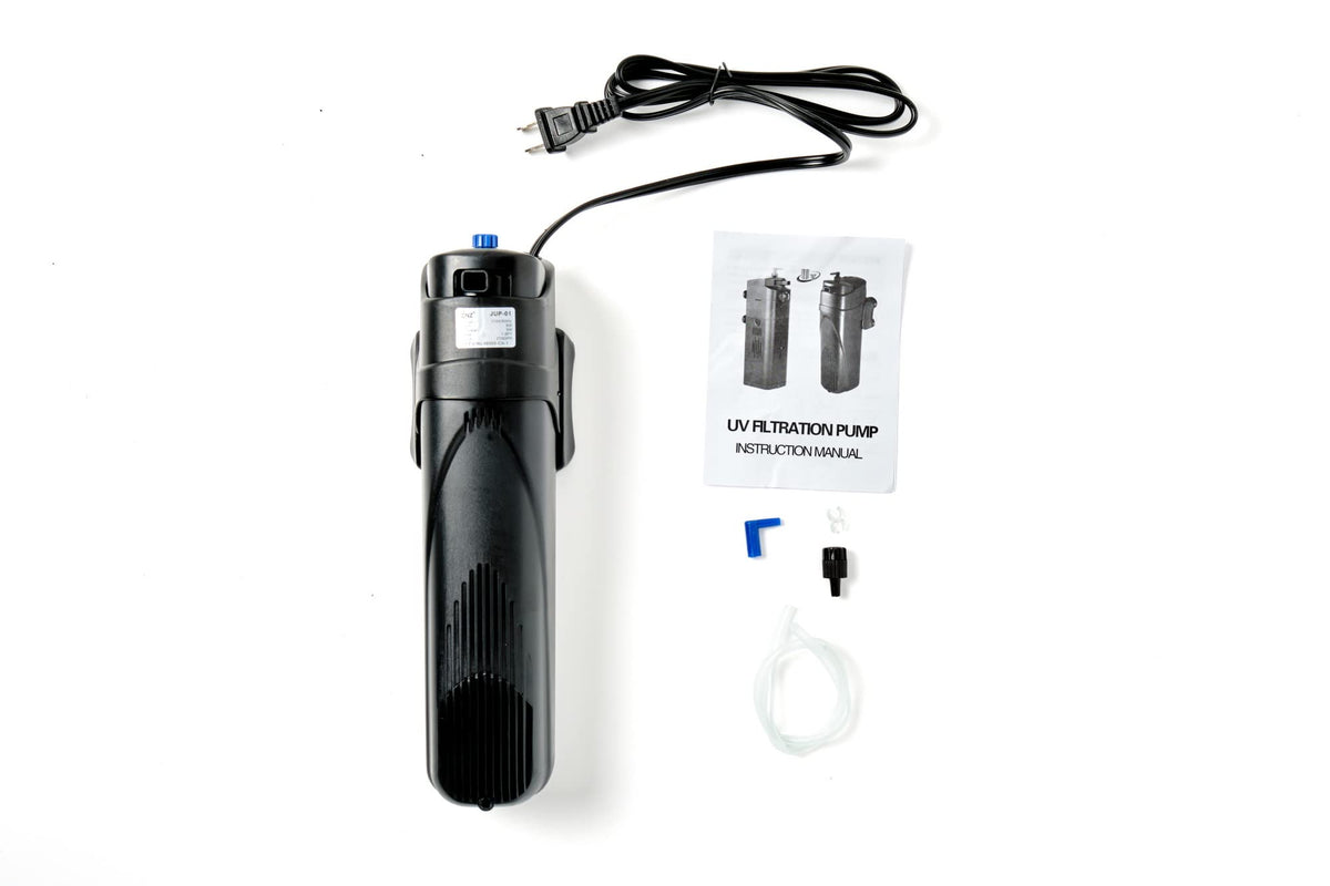 CNZ JUP-01 Aquarium Submersible Pump with Built-in 9w Sterilizer - view 6