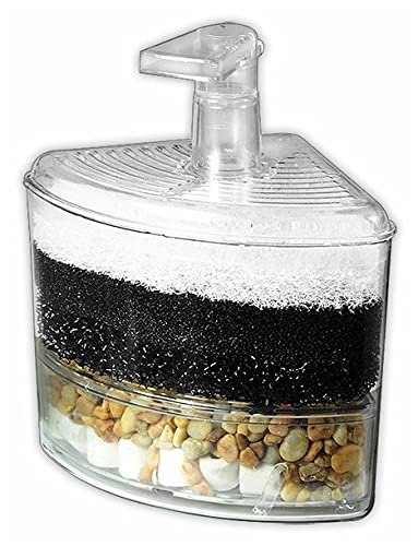 CNZ XY-2008 Corner Filter Air Driven Bio Sponge Up to 15 gallons, 4-pack - view 2