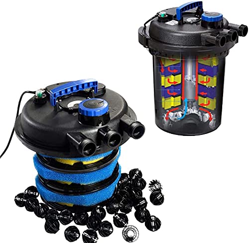 CNZ CPF-250 Pressure Bio Filter with 13w Clarifier - view 6