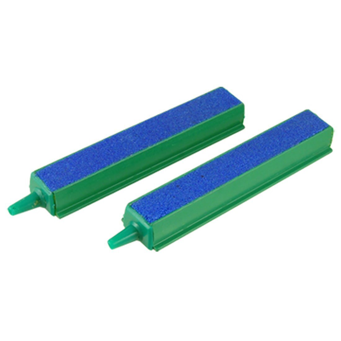 CNZ® Fish Tank Air Bubble 2-Piece Air Stone Bars Green/Blue