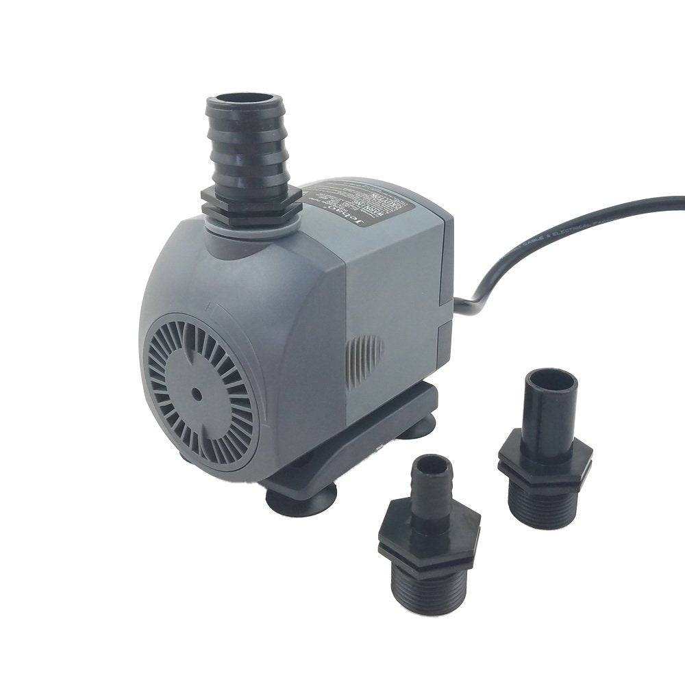 Jebao Submersible Fountain Pump for Hydroponics, Aquaponics, Waterfall, Fish Pond (FA-3000, 720GPH)