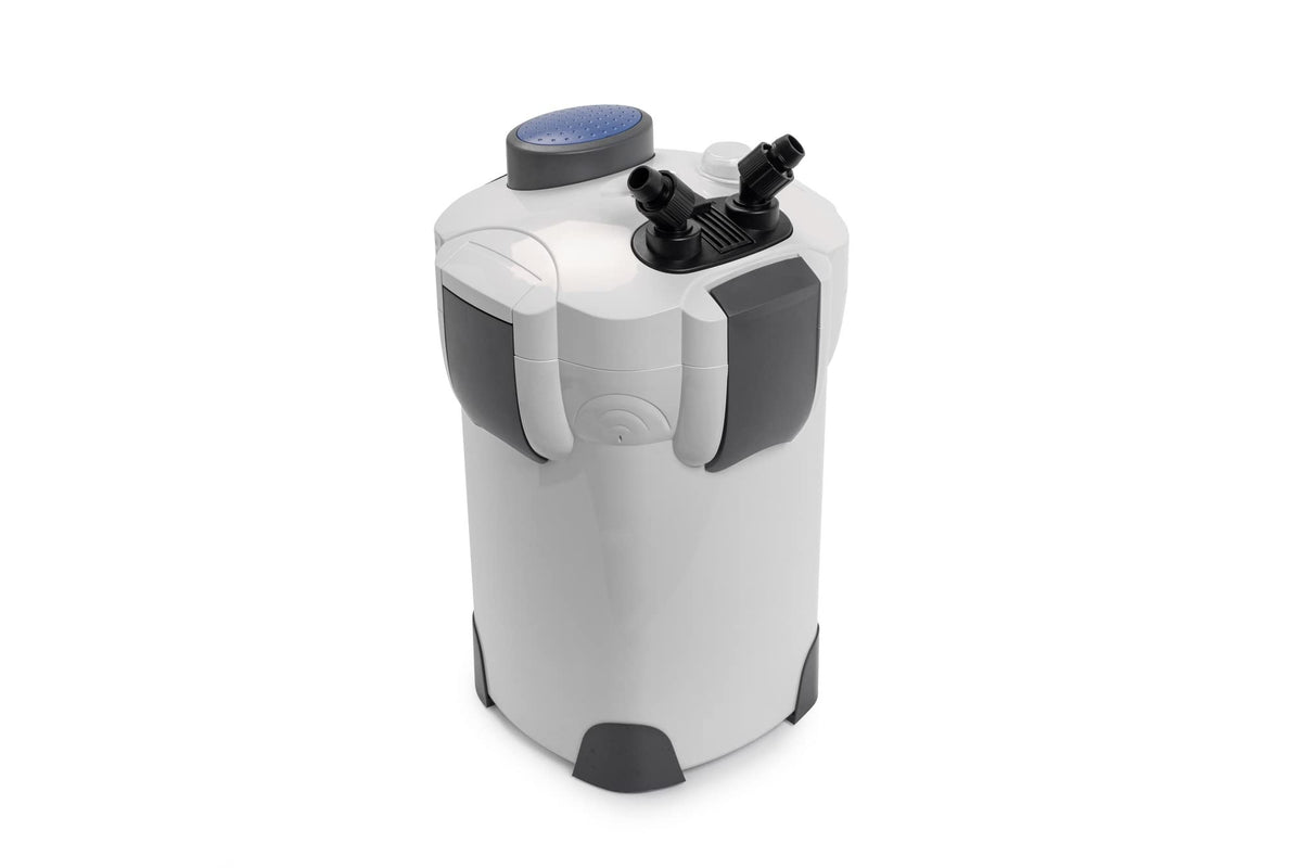 CNZ HW-304B 525GPH Canister Aquarium Filter with Meida Kits,White - view 2