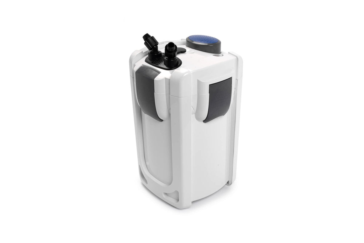CNZ HW-703B 370GPH Canister Aquarium Filter with Meida Kits, White - view 3