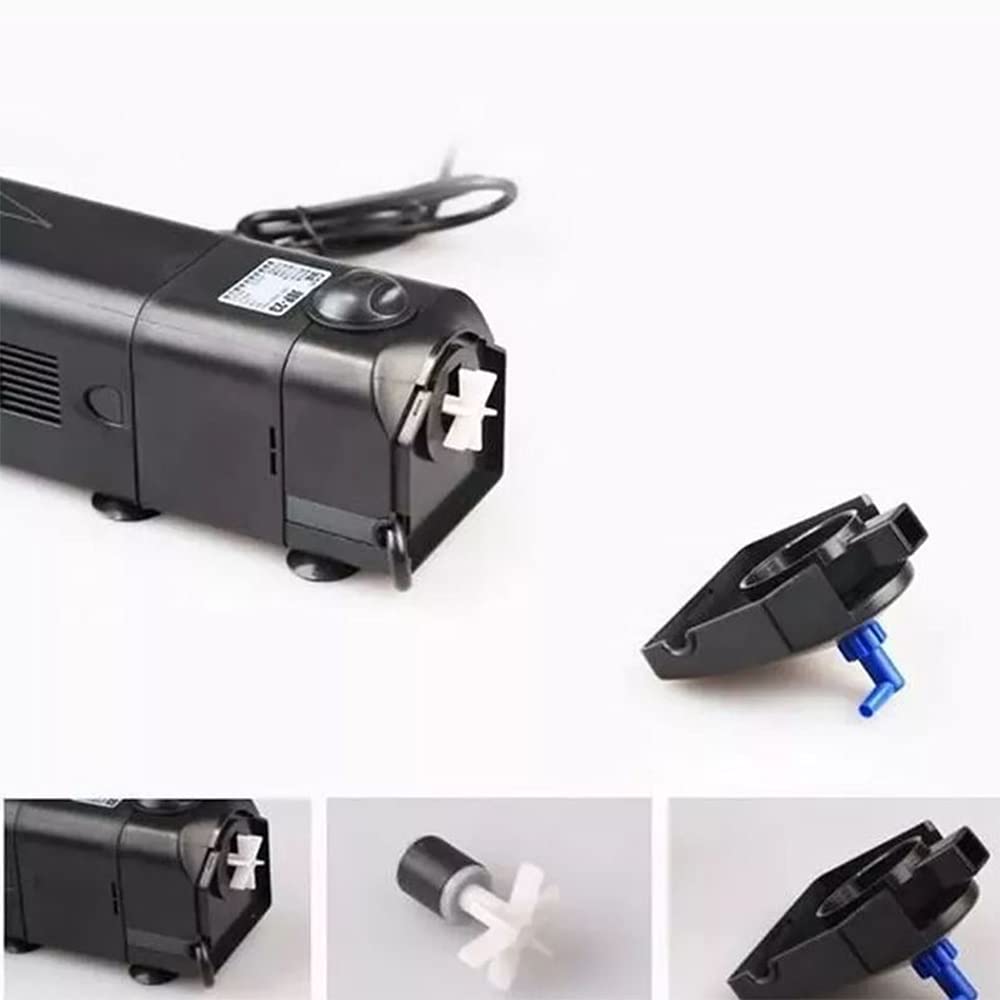 CNZ Aquarium Submersible Power Head with Built-in 13w Sterilizer,Black,JUP23 - view 3