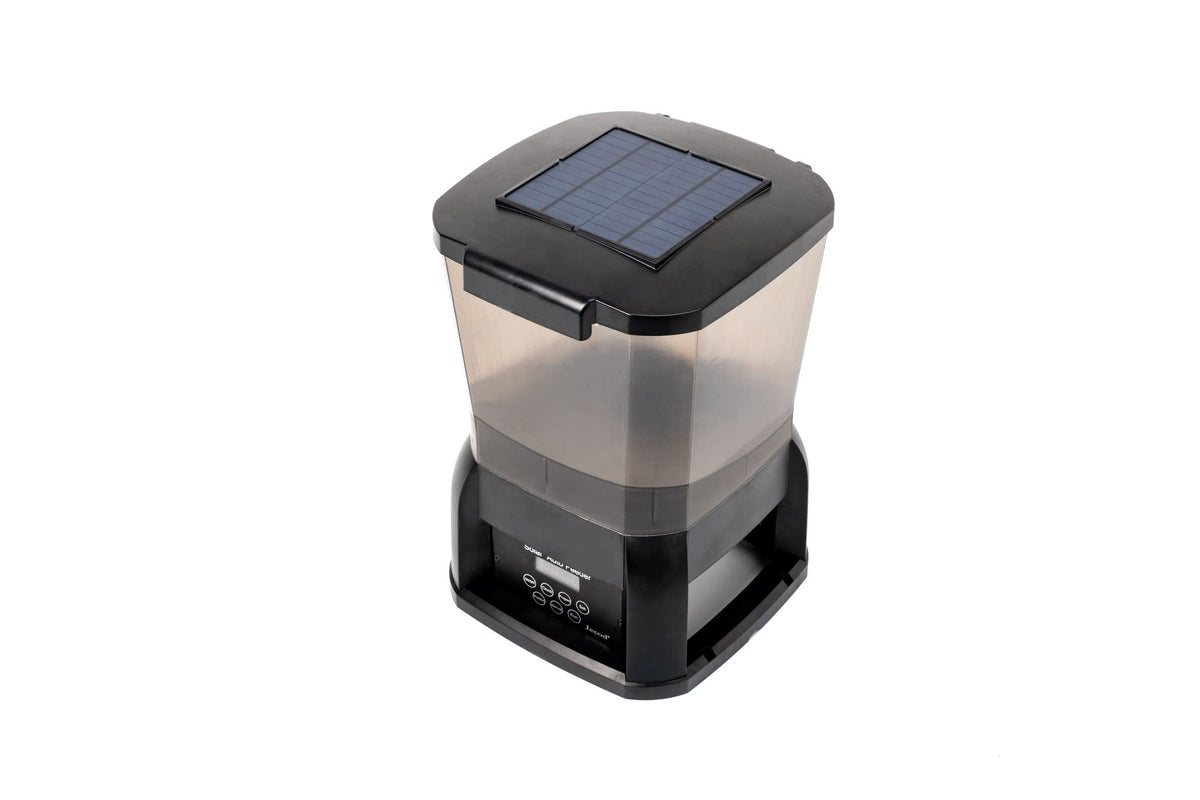 Jebao AFD-10 Solar Automatic Pond Fish Feeder Pellet Dispenser, 10-liter - view 3