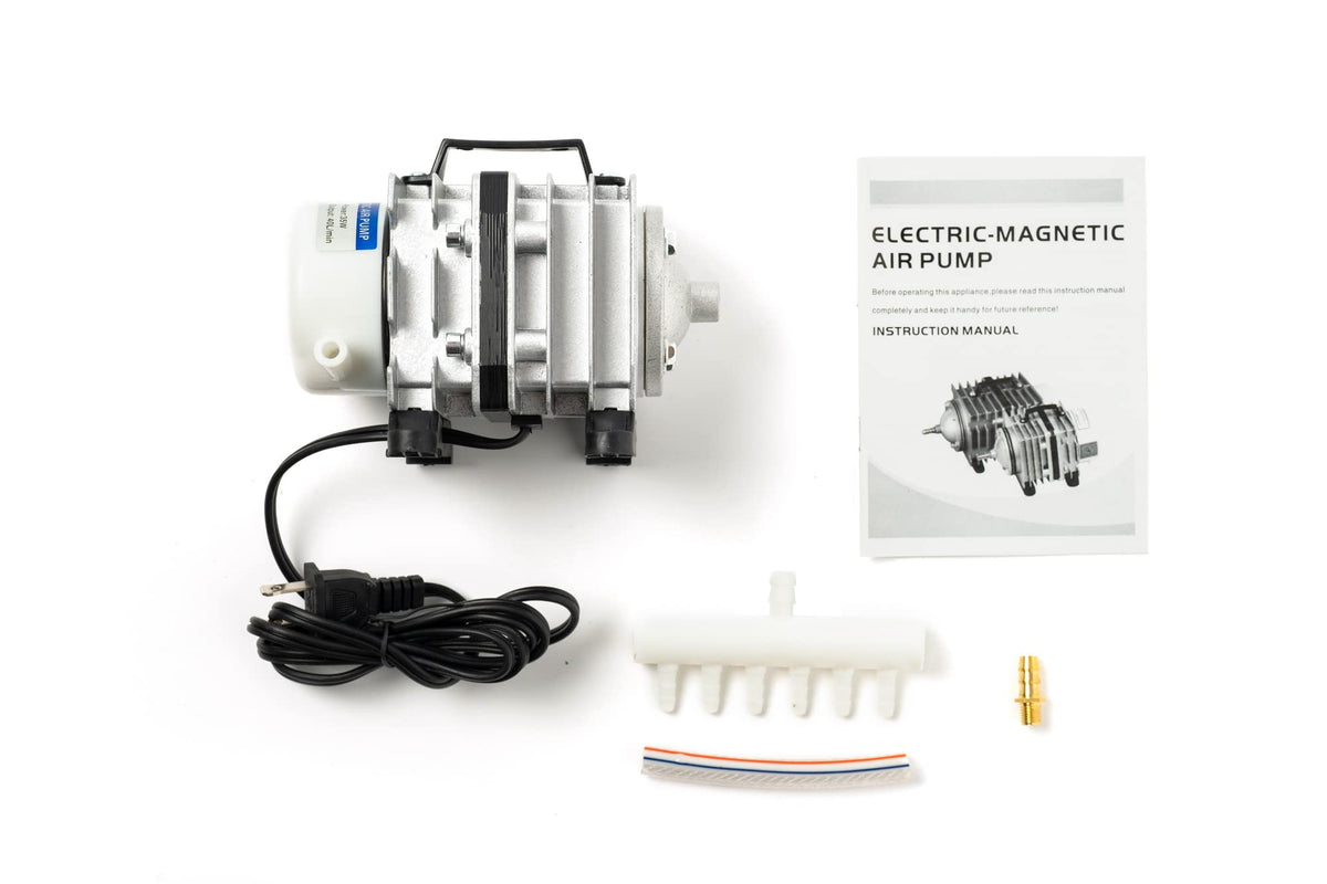CNZ® Commercial Air Pump - 6 Outlets - 40 Liters per Minute - 35 Watts - view 6