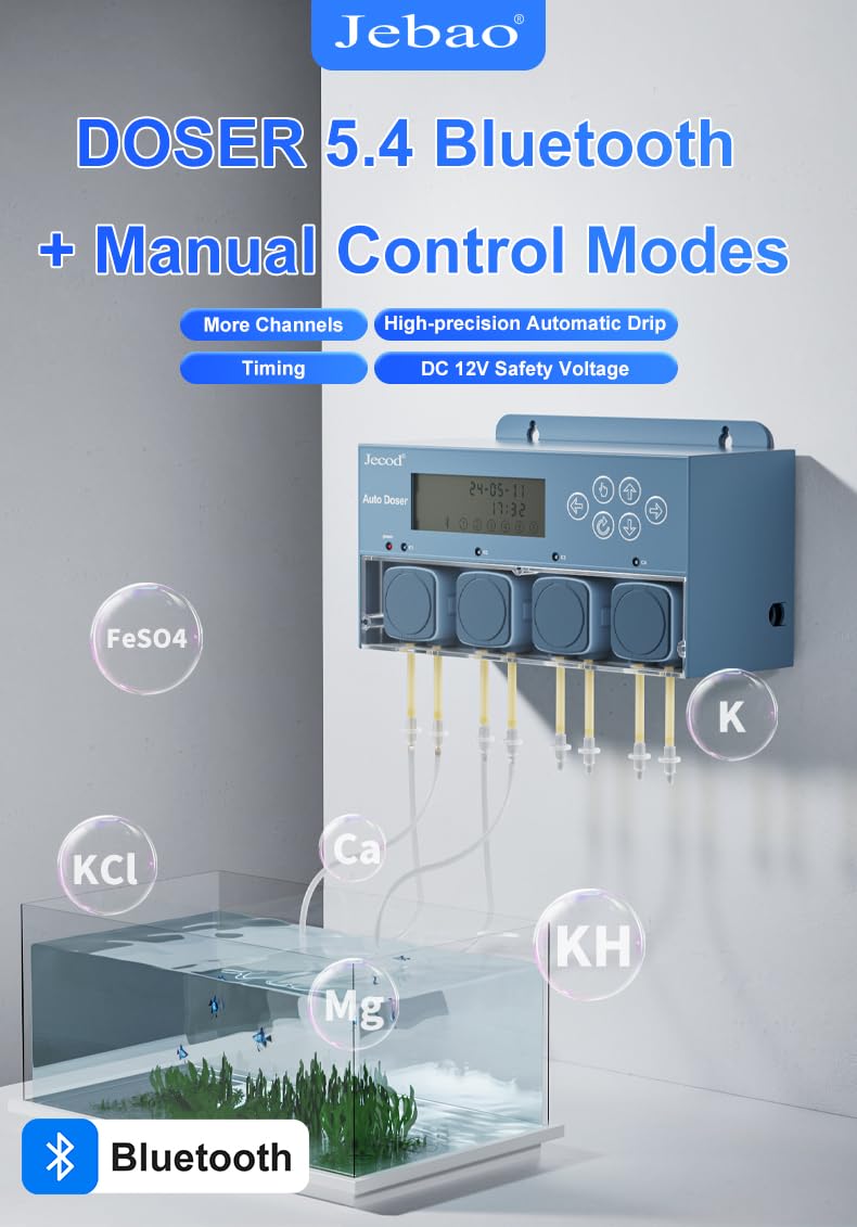 Jecod Jebao Doser 5.4 Bluetooth 4-Channel Auto Dosing Pump - view 8