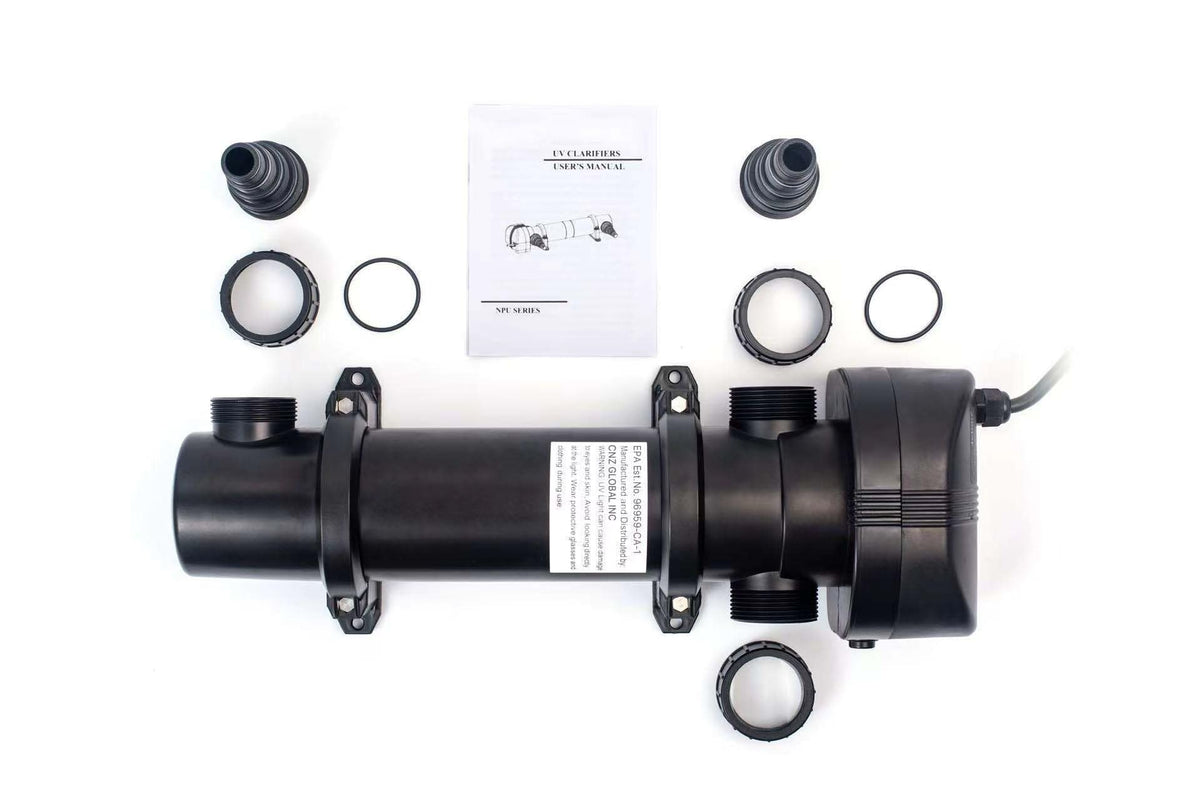 CNZ NPU-18 18w Clarifier for Pond and Aquarium, Up to 4,000 Gallons - view 6