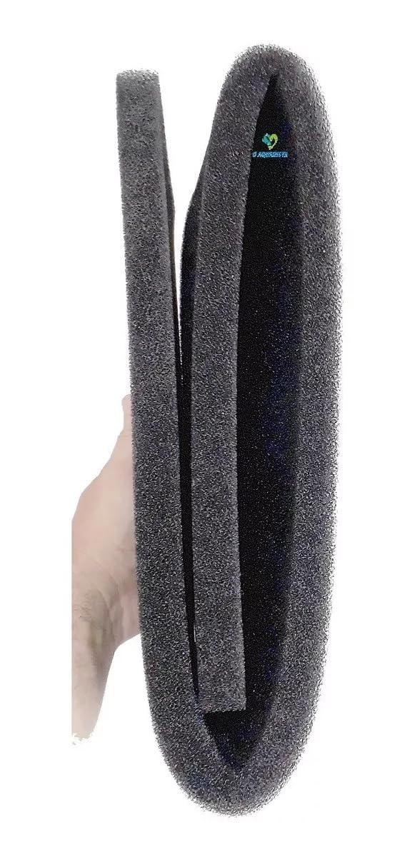 CNZ Black Pond & Aquarium Filter Media Pad Bio Sponge 39" x 6",  4-pack - view 2