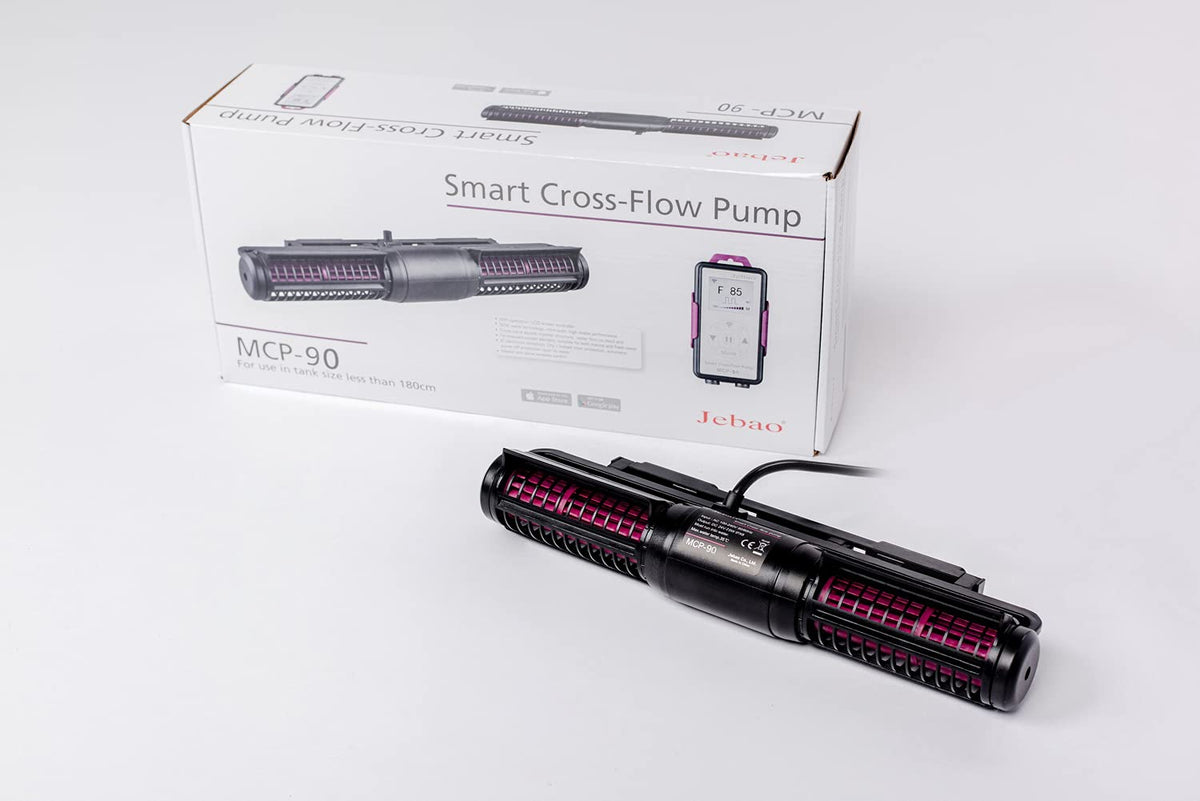 Jebao MCP Smart Cross Flow Pump with LCD Display Controller for Saltwater Tank Magnetic Base - view 18