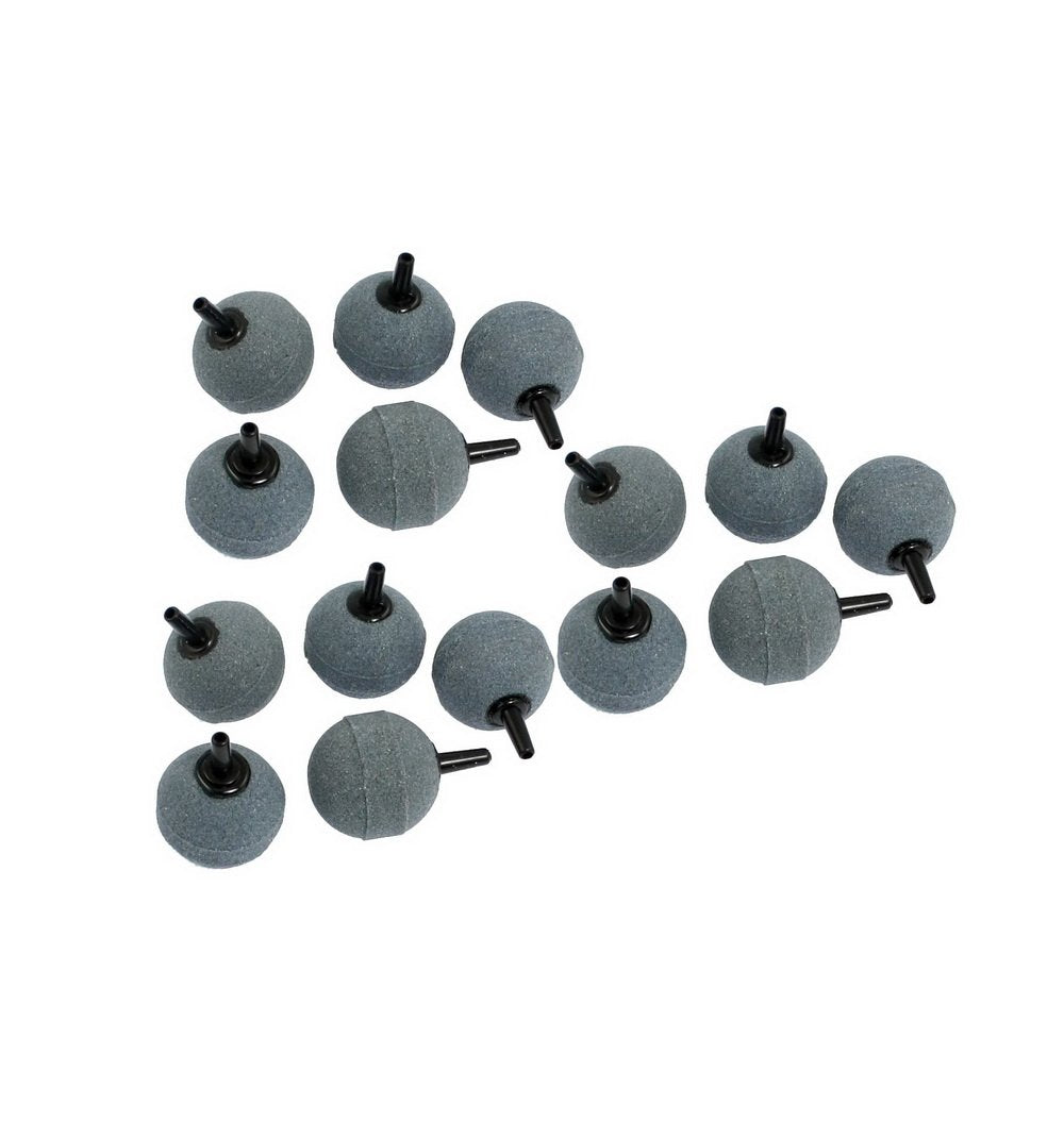 CNZ® Aquarium Fish Tank Bubbling Release Air Stone (15pcs 1.2-inch Round)