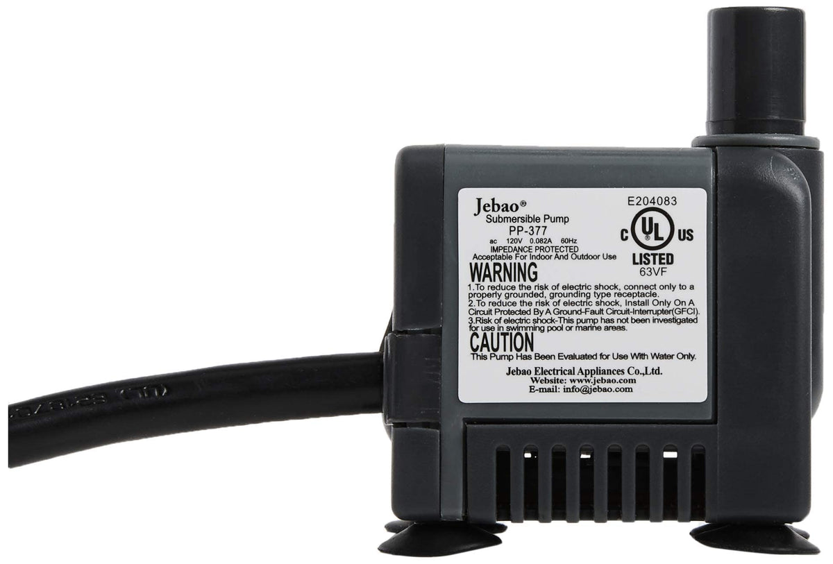 Jebao PP-377 Submersible Fountain Pump, 105GPH - view 2