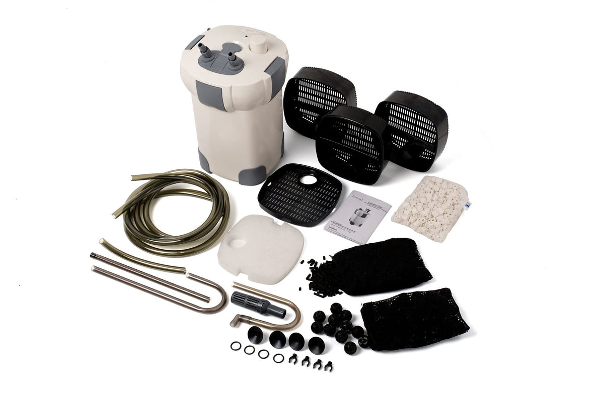 Jebao Canister External Aquarium Filter with Filtration Media - view 28