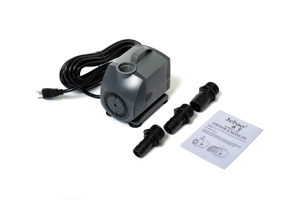 Jebao Submersible Fountain Pump for Hydroponics, Aquaponics, Waterfall, Fish Pond - view 12