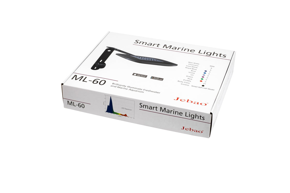 Jebao Smart Marine LED Light for Reef Aquarium Fish Tank - view 7