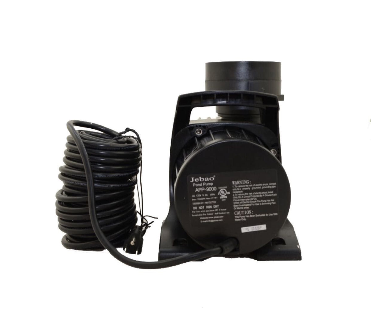 Jebao APP-9000 9,500 GPH Submersible Pond & Waterfall Pump - view 2