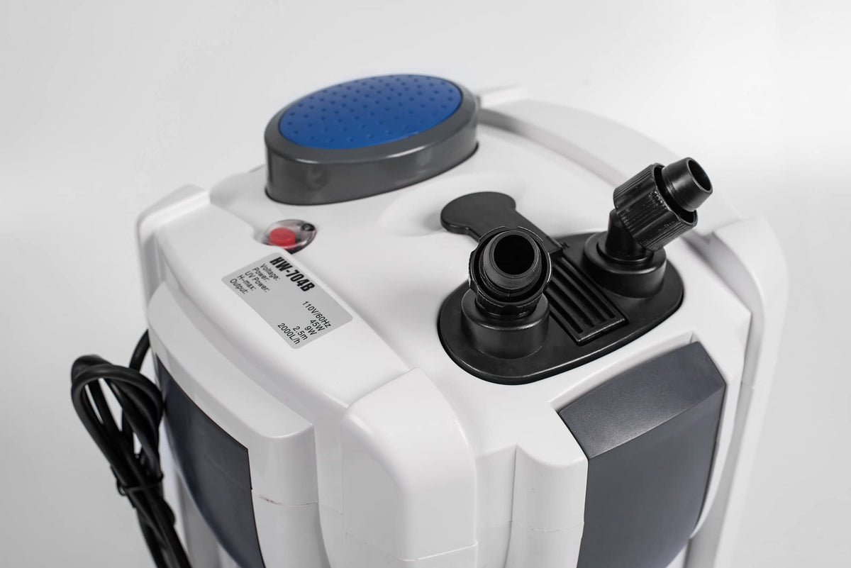 CNZ HW-704B 525GPH Canister Filter with Meida Kits - view 3