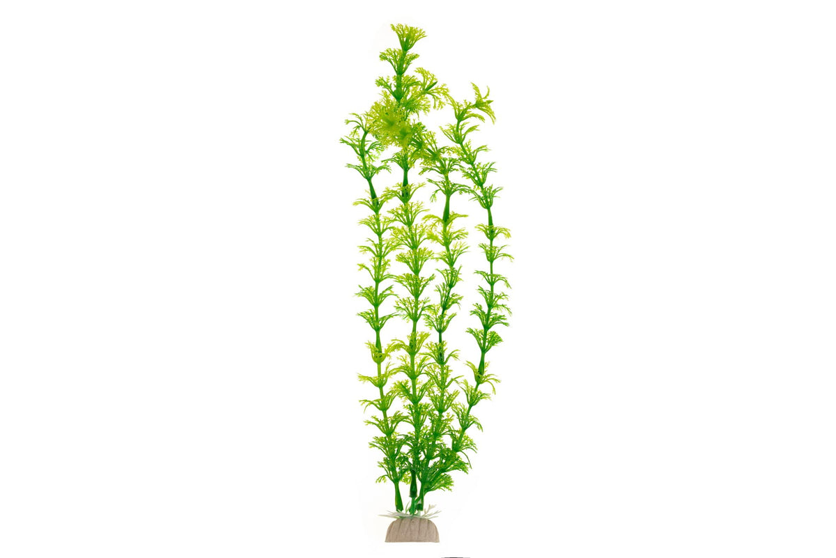 CNZ Aquarium Decor Fish Tank Decoration Ornament Artificial Plastic Plant Green (12-inch Green, 9pcs) - view 2