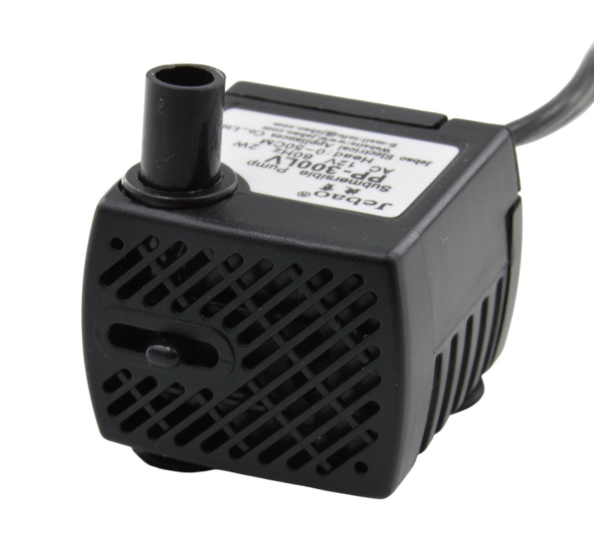 Jebao PP-300LV 40 GPH Low Voltage Submersible Fountain Pump