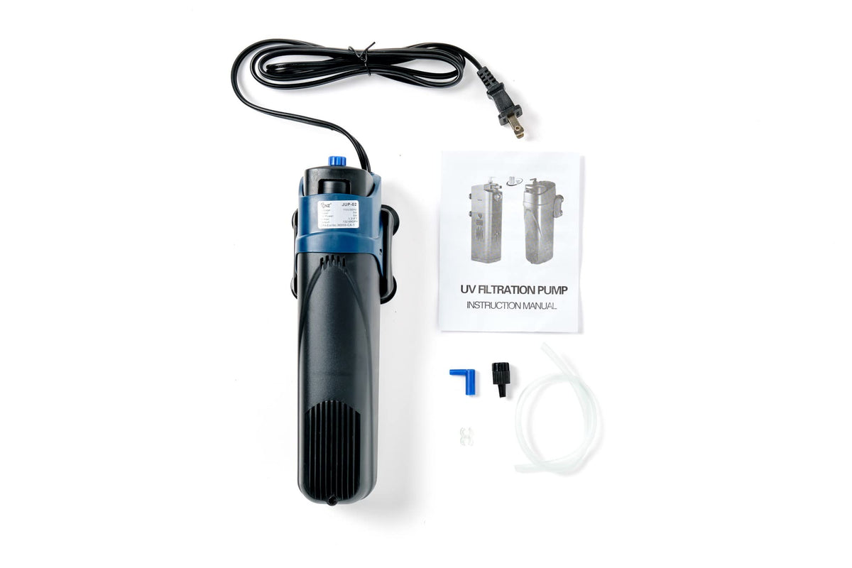 CNZ Aquarium Submersible Power Head with Built-in 5w Sterilizer, Black,JUP-02 - view 5