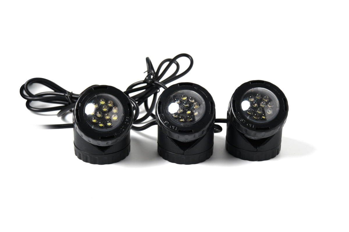 Jebao LED-3 Submersible LED Pond Light with Photocell Sensor - view 2