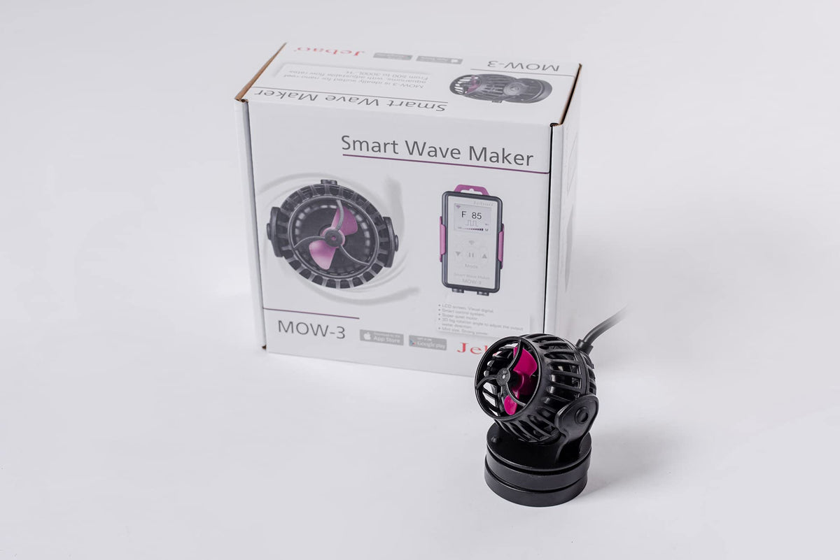 Jebao MOW Smart Wave Maker with LCD Display Controller for Saltwater Tank Magnetic Base