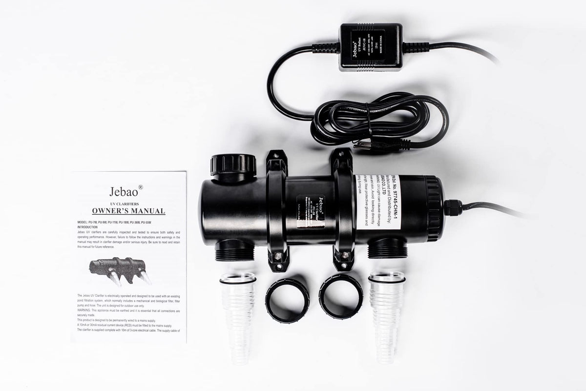 Jebao PU-18 Pond and Aquarium Clarifier, 18-watt - view 6
