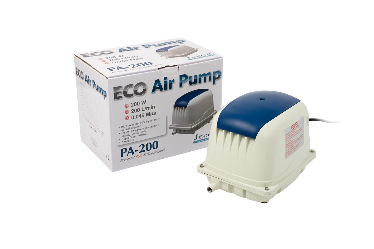 Jebao PA-200 ECO Aquarium Air Pump, 200 L/min