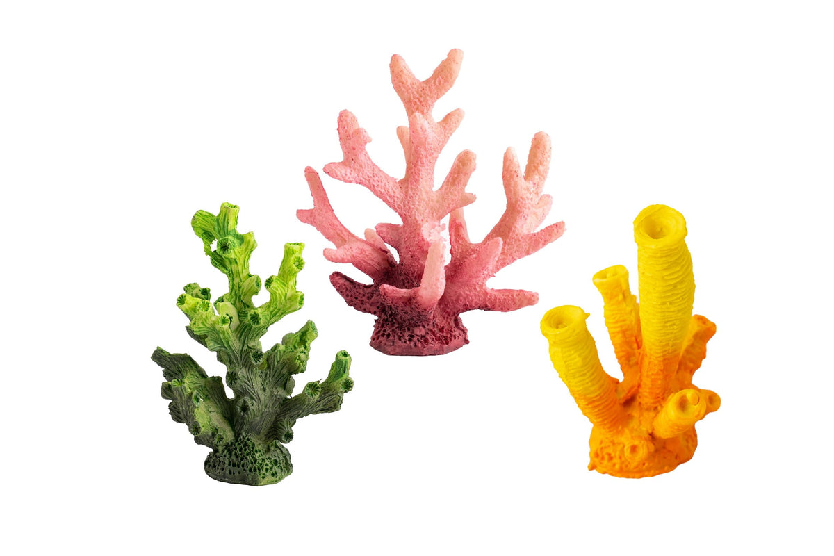 CNZ® Artificial Coral Plant, 10-Piece Assorted Coral - view 2