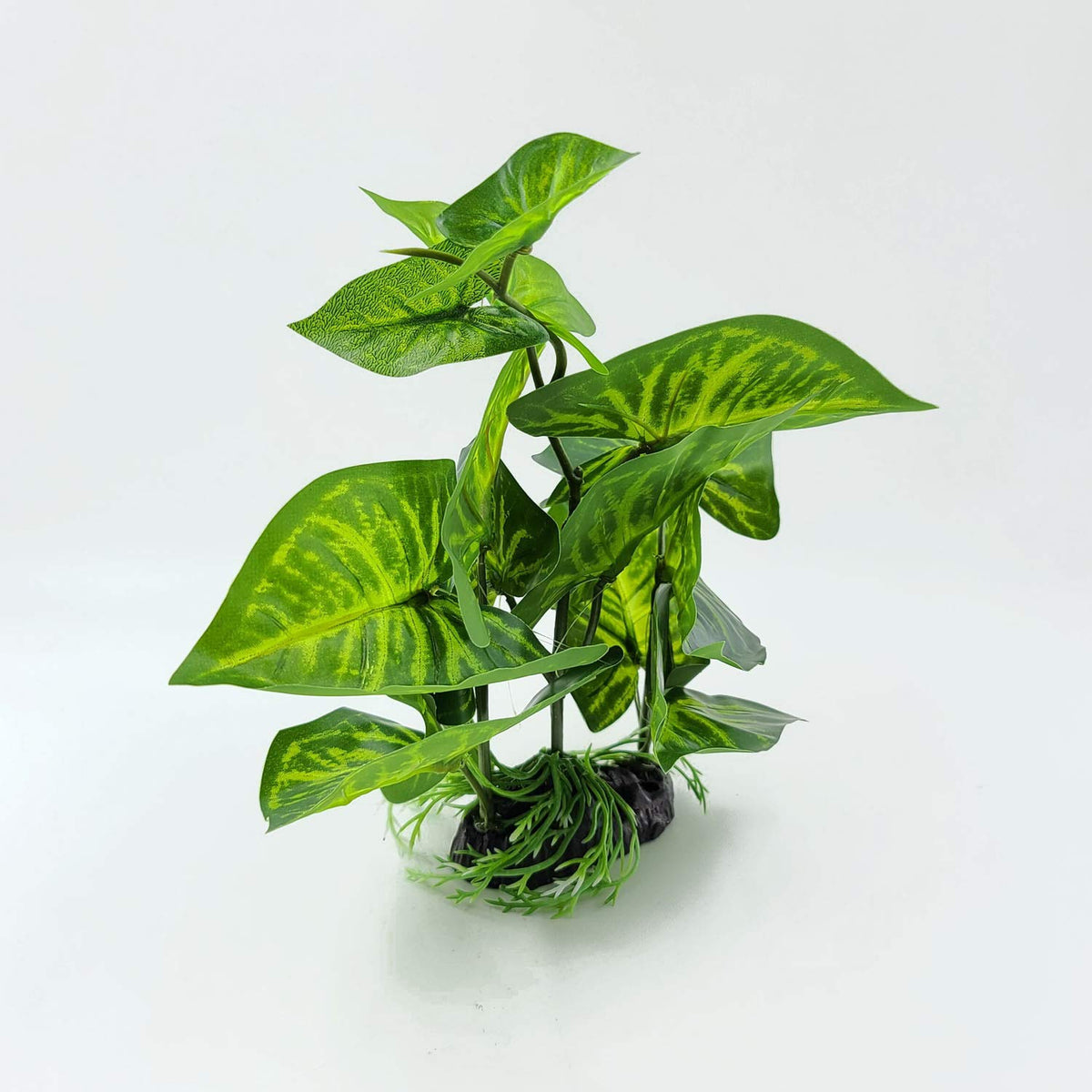 CNZ® Aquarium Fish Tank Green Lifelike Underwater Plastic Plant Aquatic Water Grass Decor (Small, 9-inch) - view 2
