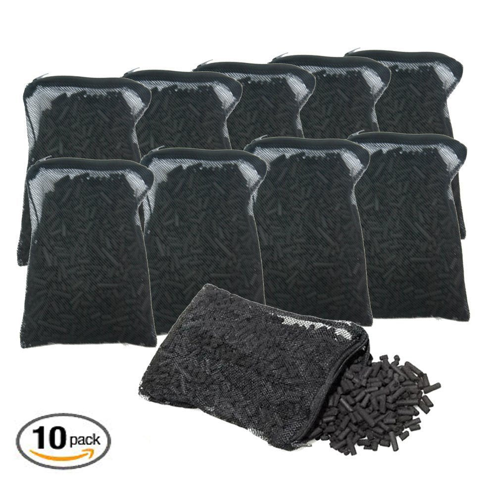 CNZ® Aquarium Filter Carbon 1-pound, 10-pack