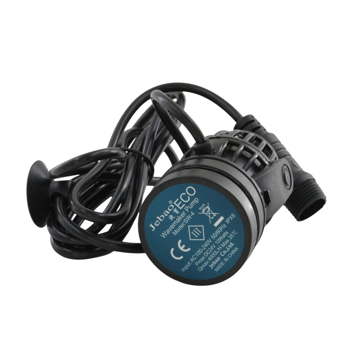 Jebao SW4 Propeller Water Pump Wave Maker with Controller and Magnet Mount - view 4