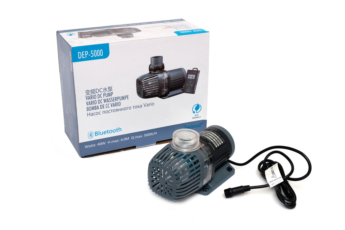 Jebao DEP Submersible DC Pump with Bluetooth Suitable for Seawater and Freshwater