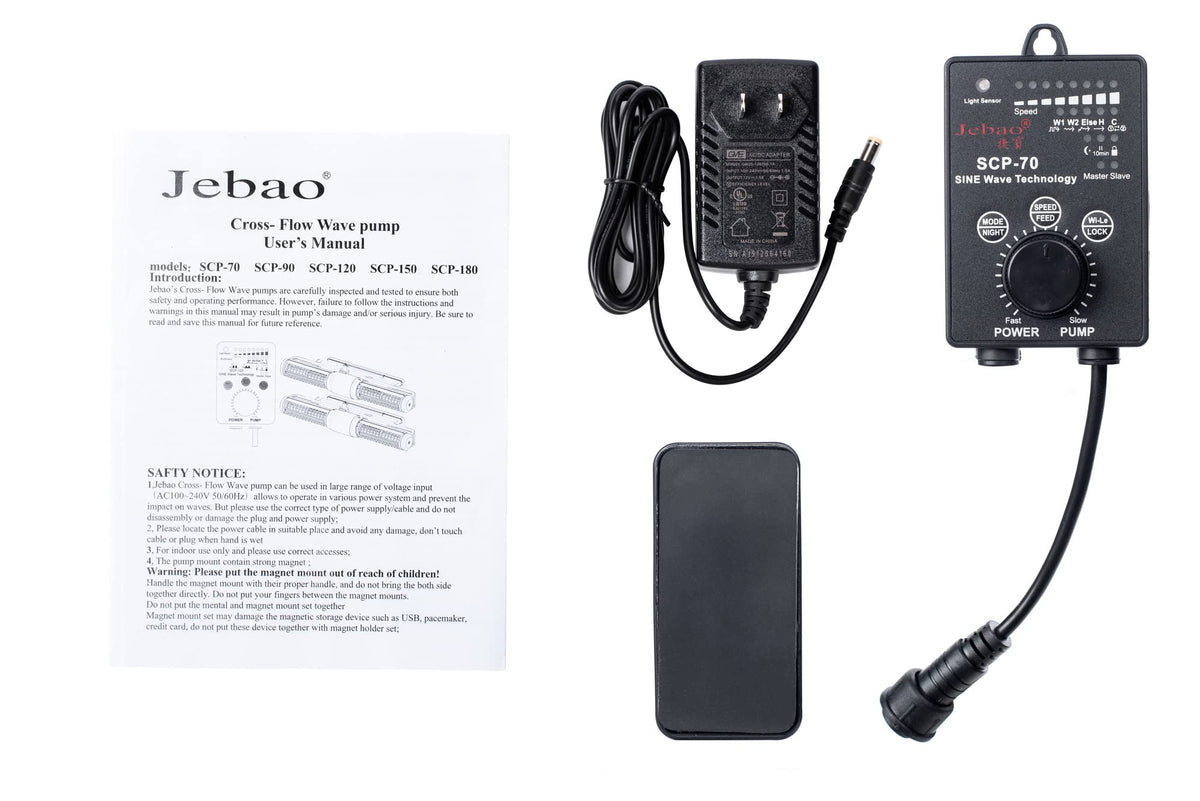 Jebao SCP-70 Sine Cross Flow Aquarium Wavemaker, 925-1,850 GPH - view 5