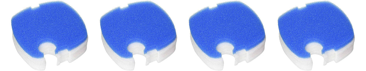 Sunsun HW-304B White Blue Pad HW-304 Canister White and Coarse Filter Pad (Fоur Paсk)
