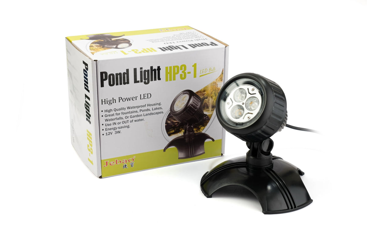 Jebao HP3-1 Submersible LED Spot Light, 3w, Warm White - view 7