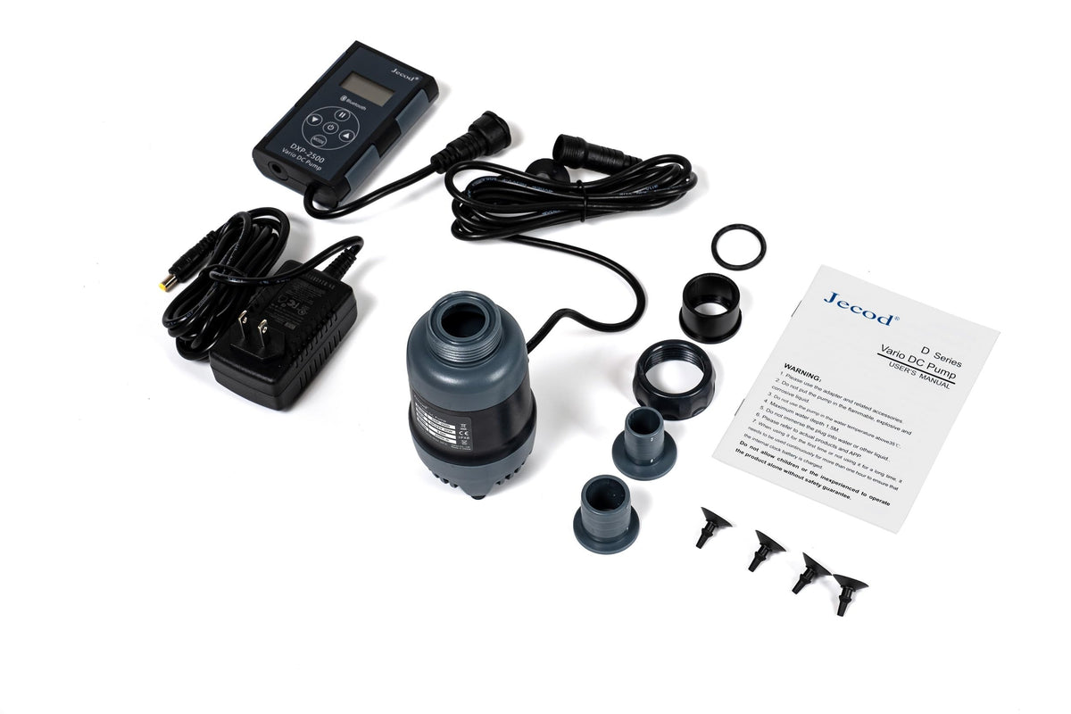 JECOD DXP-2500 Bluetooth Submersible Vario DC Pump, 660GPH - view 7