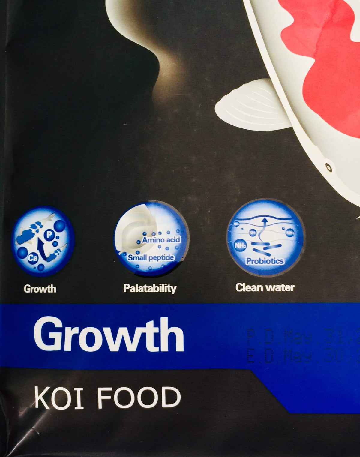 Aqua Master Koi Growth Fish Food Small Pellet, 2.2-Pound - view 2