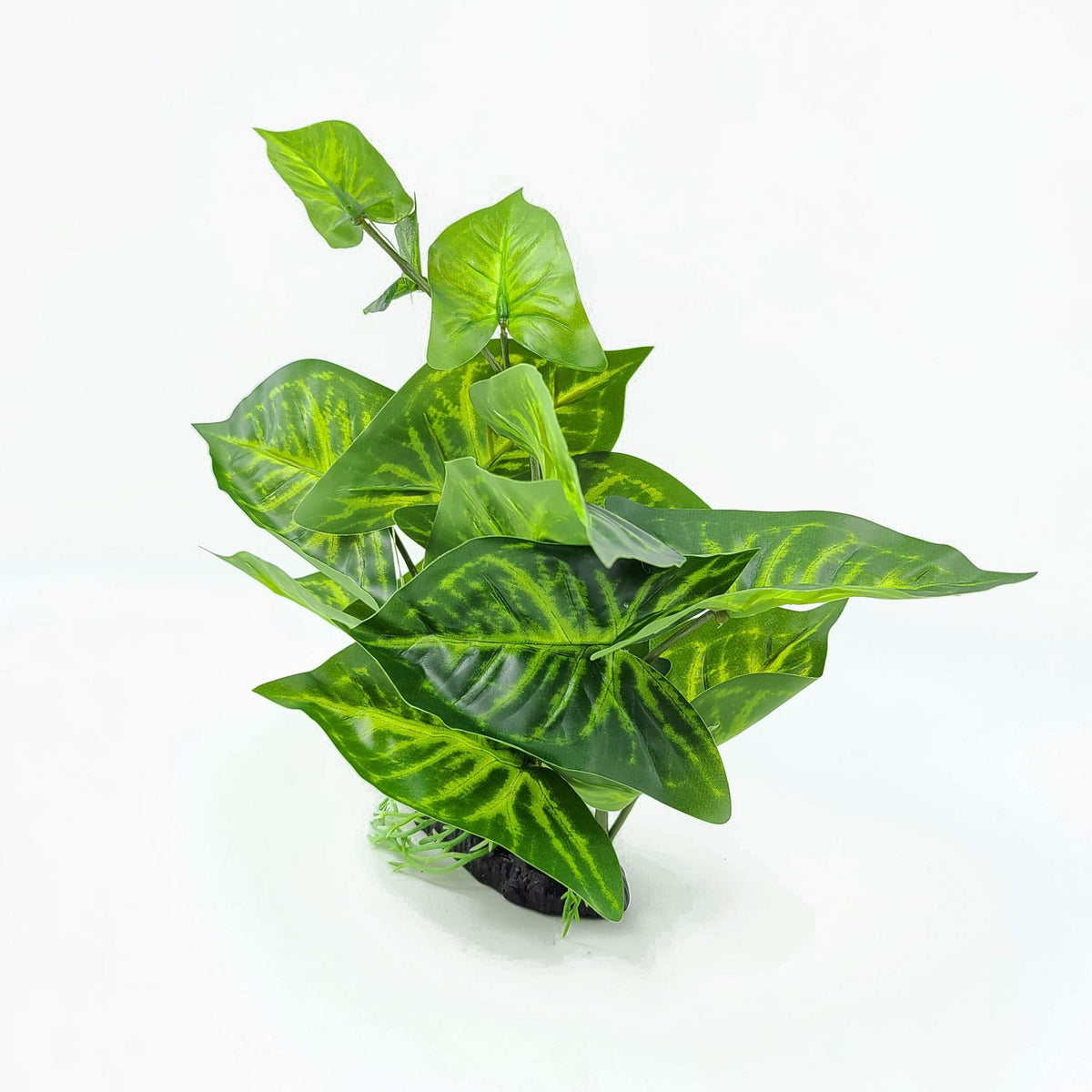 CNZ® Aquarium Fish Tank Green Lifelike Underwater Plastic Plant Aquatic Water Grass Decor (Small, 9-inch) - view 3