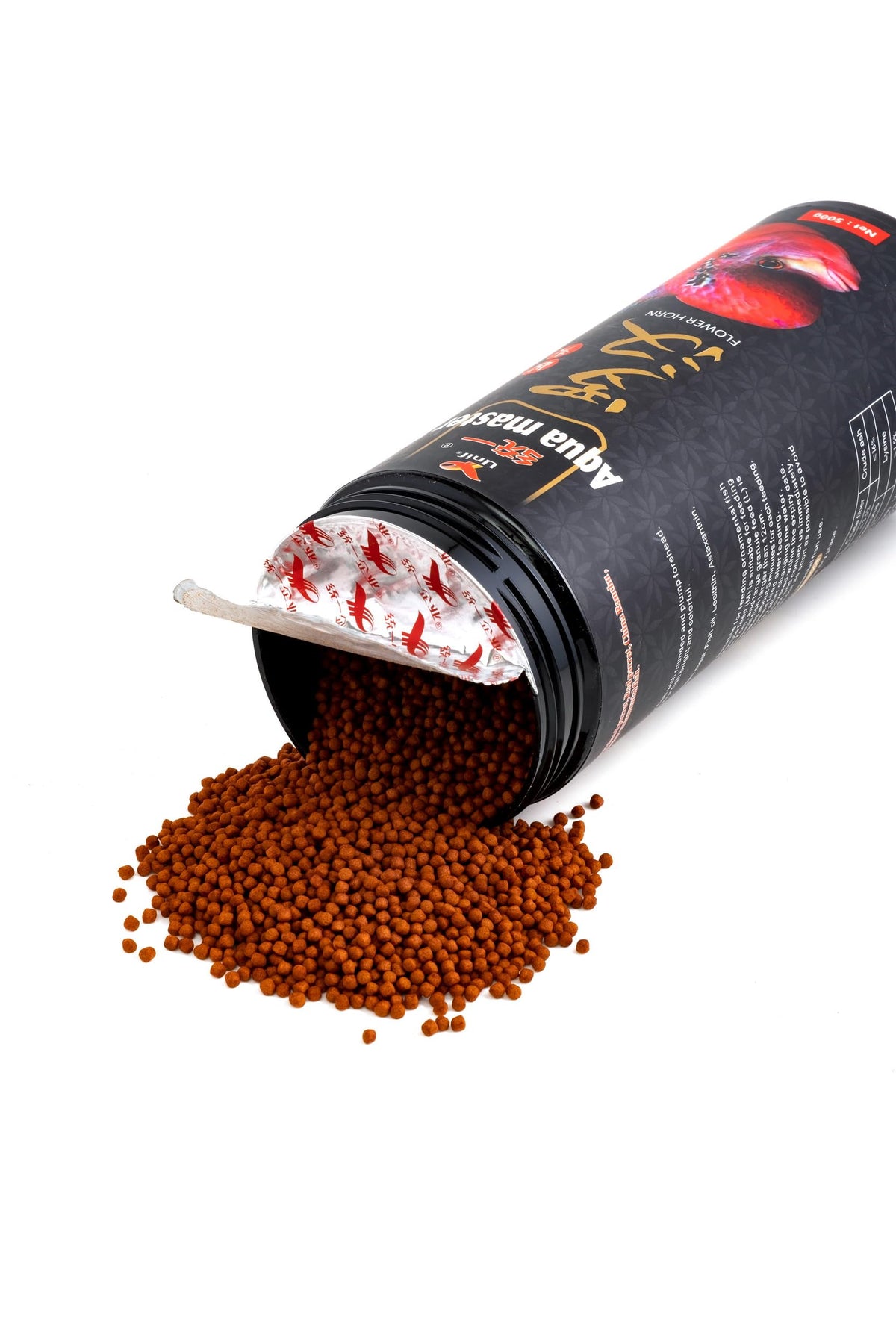AquaMaster Super Color Enhancer Food for Flower Horn Fish 500g - view 4