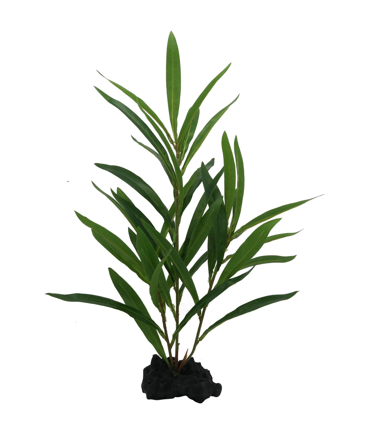 CNZ Aquarium Decor Artificial Plastic Plant Green 18-inch