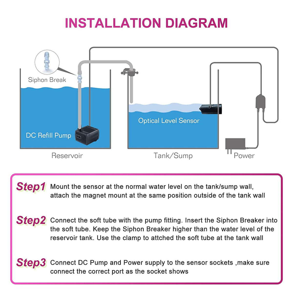 Jecod Jebao Jebato-150 Smart Aquarium ATO Refill System - view 6