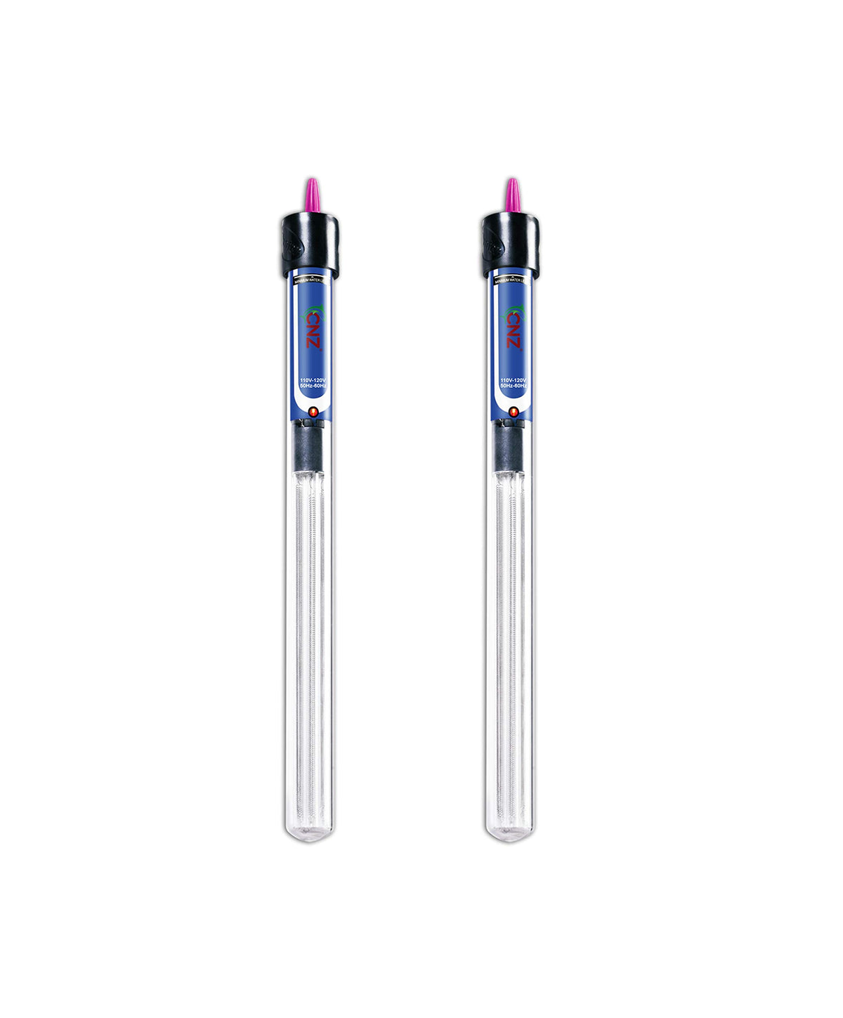CNZ Aquarium Quartz Glass Submersible Heaters - view 4