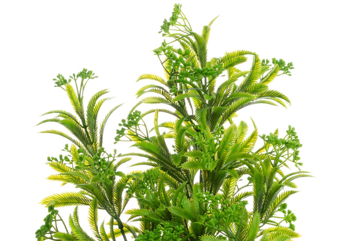 CNZ Aquarium Decor Artificial Plastic Plant, Green, 11.8-inch - view 4