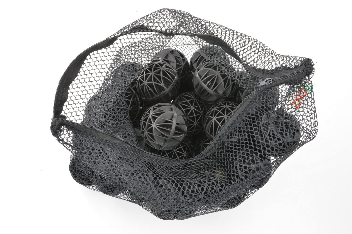 CNZ 2" Bio Sponge Ball with Filter Media Bag for Aquarium and Pond, 50pcs - view 2