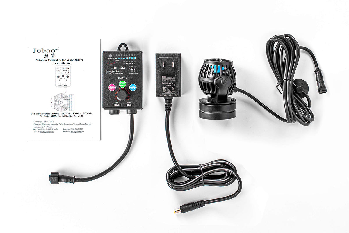 Jebao SOW Wave Maker Flow Pump with Controller for Marine Reef Aquarium - view 5