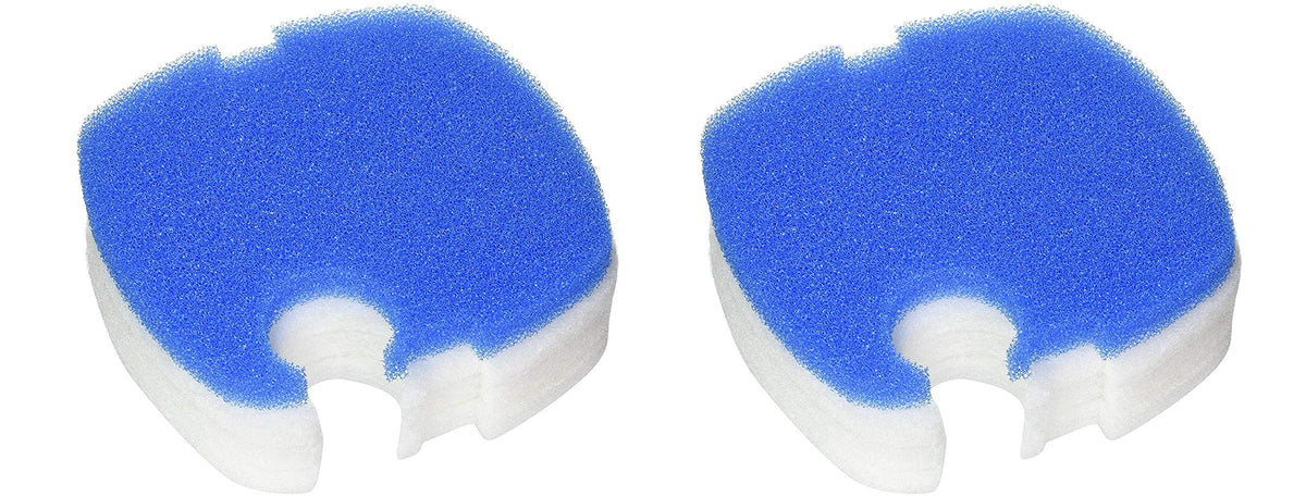 Sunsun HW-304B White Blue Pad HW-304 Canister White and Coarse Filter Pad (Тwo Рack)