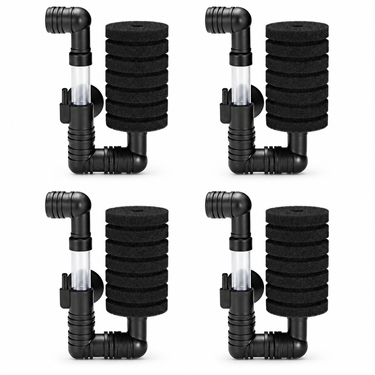 CNZ XY-2830 sponge filter 4-pack